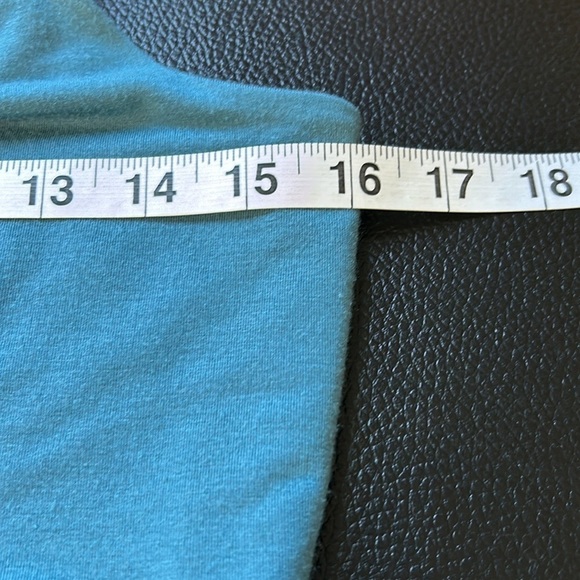 ATHLETA SANTORINI THERA Fit and Flare Dress Sleeveless Blue Green Sz XS - Picture 10 of 12